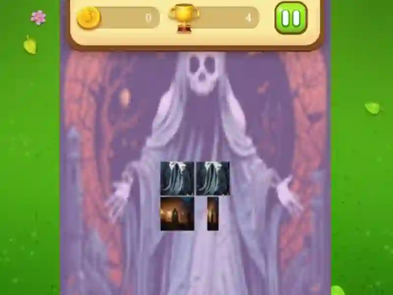 Permainan Ghost Memory Match talian