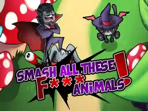 Permainan Smash all these F... animals talian