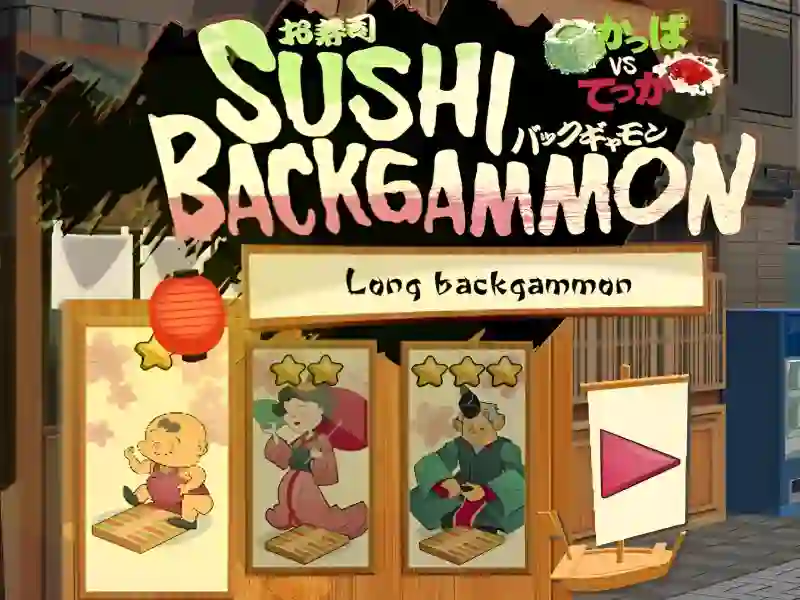 Permainan Sushi Backgammon talian