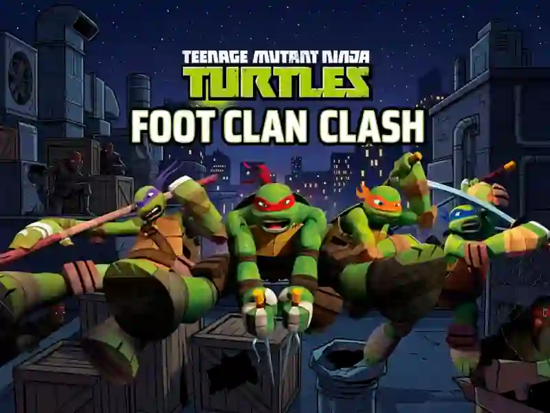 Permainan Teenage Mutant Ninja Turtles Foot Clan Clash talian