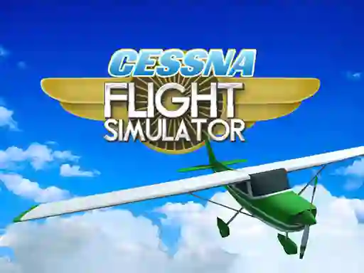 Permainan Cessna Flight Simulator talian