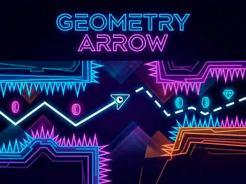 Permainan Geometry Arrow talian