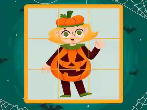 Permainan Halloween Puzzles talian