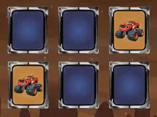 Permainan Monster Trucks Memory talian