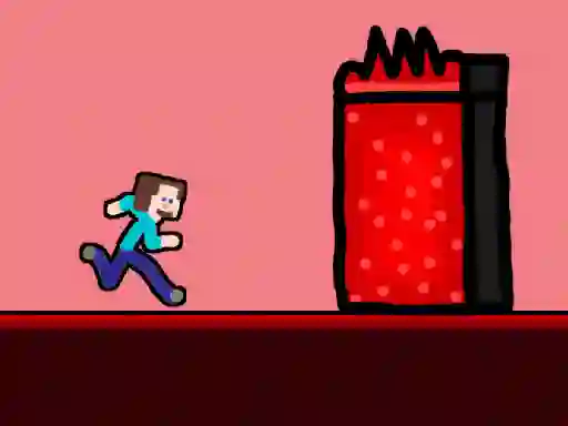Permainan Steveman Lava World talian
