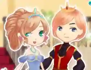 Permainan Rromantic royal couple talian