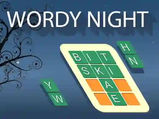 Permainan Wordy Night talian