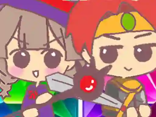Permainan 3 match puzzle battle talian