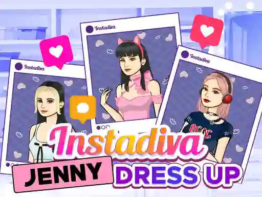 Permainan Instadiva Jenny Dress Up talian