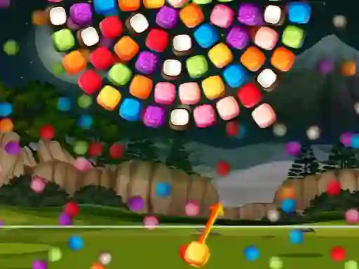 Permainan Bubble Shooter Candy Wheel talian
