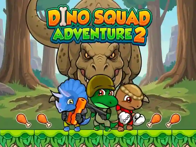 Permainan Dino Squad Adventure 2 talian