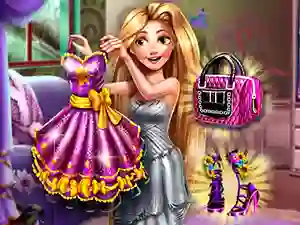 Permainan Find Rapunzel's Ball Outfit talian