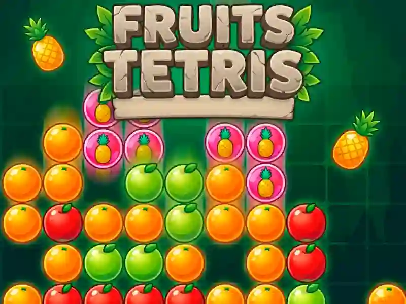 Permainan Fruits Tetris talian