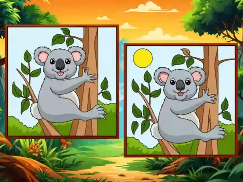 Permainan Animal: Find The Differences talian