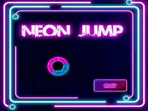 Permainan Neon Jump talian