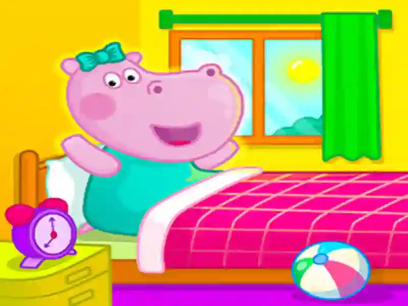 Permainan Hippo Good Morning talian