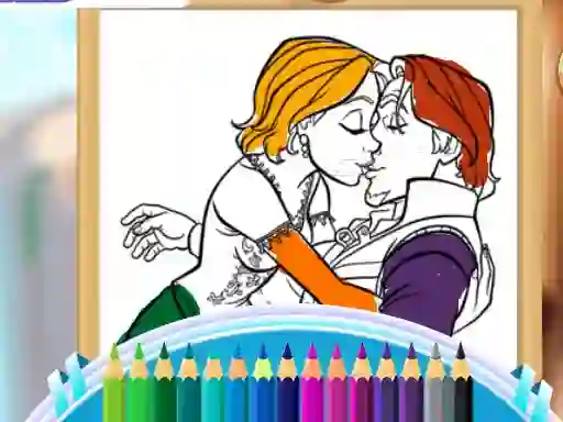 Permainan Beauty Queen Coloring Book talian