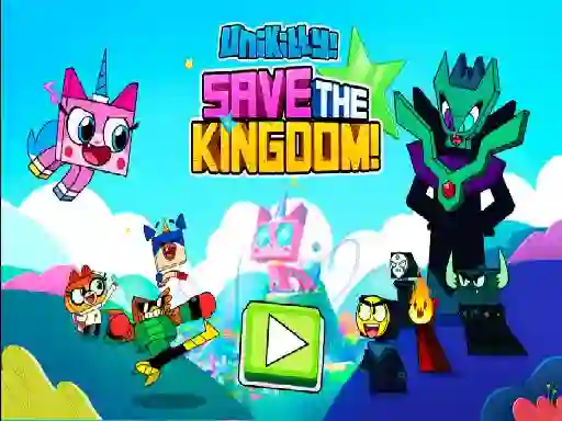 Permainan Unikitty Saves the Kingdom talian
