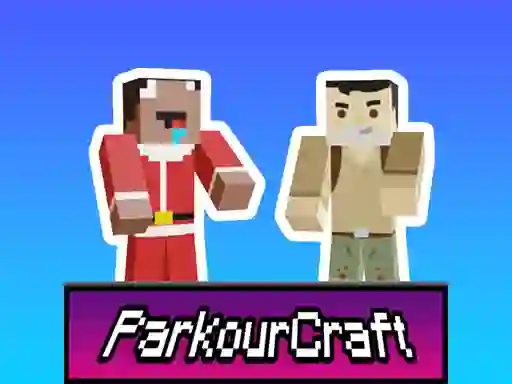 Permainan Parkour Craft Noob Steve talian