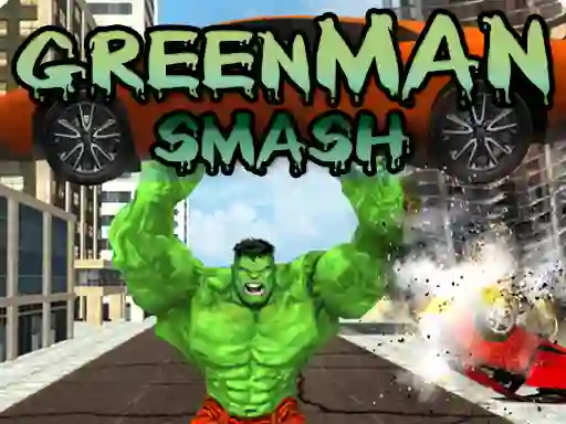 Permainan Green Man Smash talian