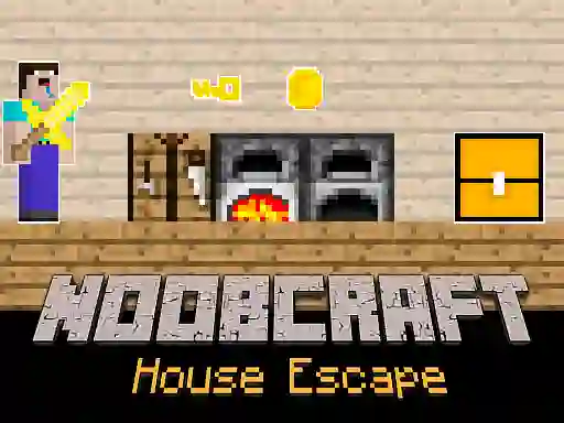 Permainan Noobcraft House Escape talian