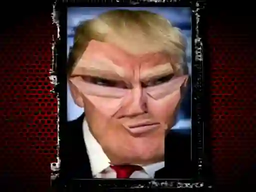 Permainan Trump Funny face talian