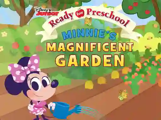 Permainan Ready For Preschool Minnie's Magnificent Garden talian
