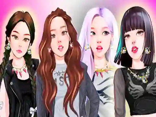 Permainan BlackPink Dress Up talian