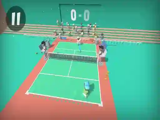 Permainan Funny swipe Tennis talian