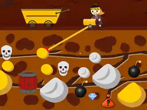 Permainan Lady Gold Miner talian