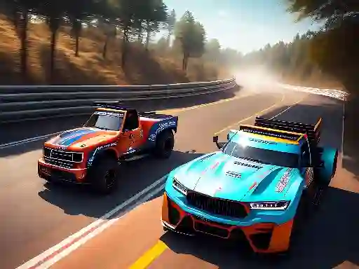 Permainan Truck Race talian