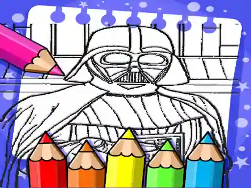 Permainan Darth Vader Coloring Book talian