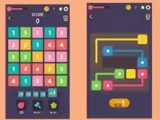 Permainan 3 in 1 Puzzle talian