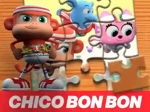 Permainan Chico Bon Bon Jigsaw Puzzle talian