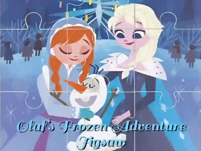 Permainan Olaf‘s Frozen Adventure Jigsaw talian