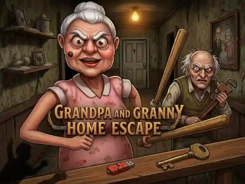 Permainan Grandpa And Granny Home Escape talian