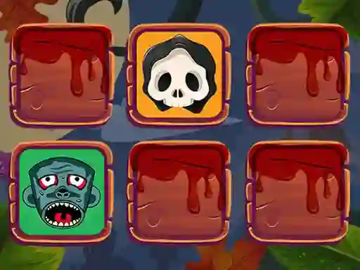 Permainan Halloween Faces Memory talian