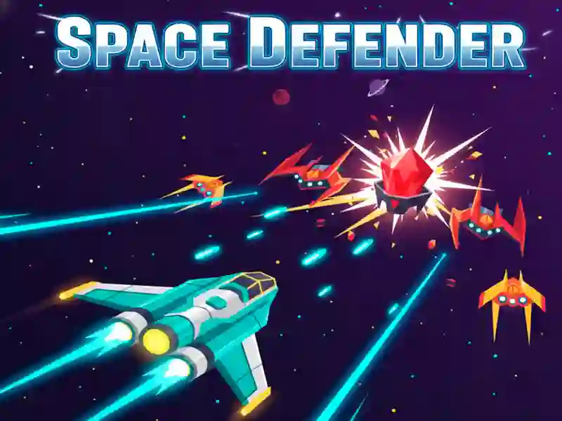 Permainan Space Defender talian