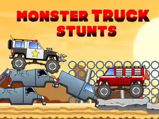 Permainan Monster Truck Stunts talian