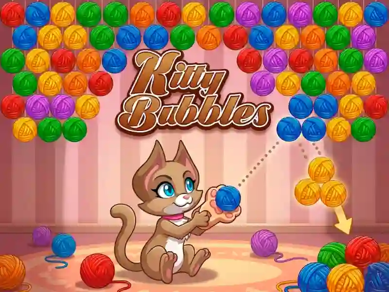 Permainan Kitty Bubbles talian
