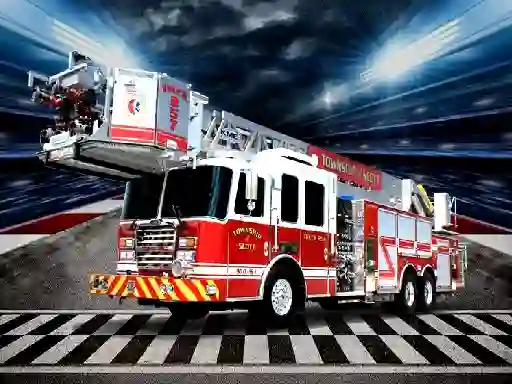 Permainan Fire Trucks Puzzle talian