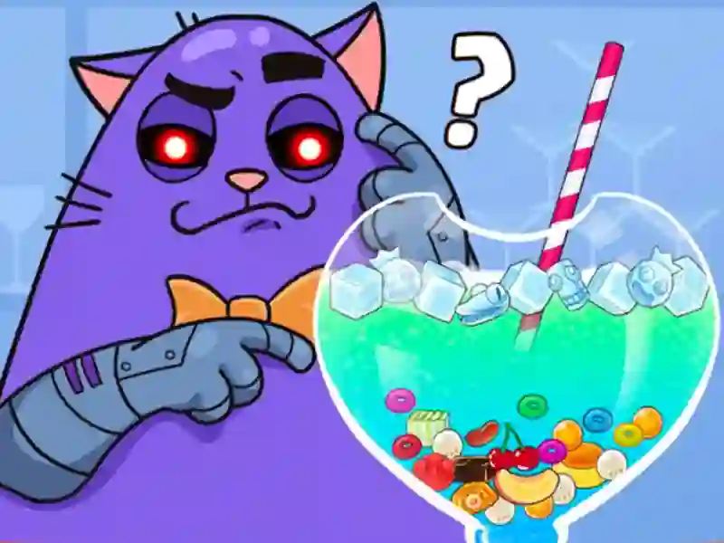 Permainan DIY Grimace Shake talian