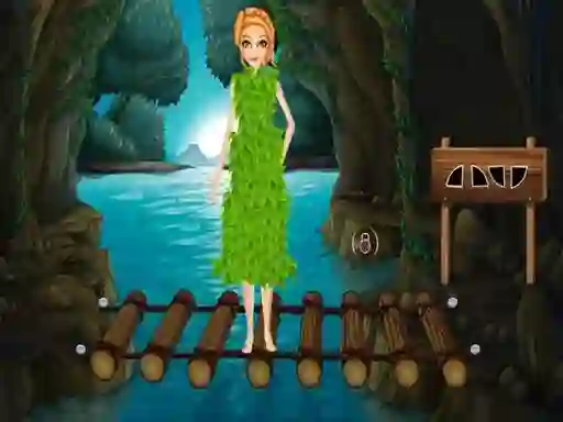 Permainan Girl With Costume Escape talian
