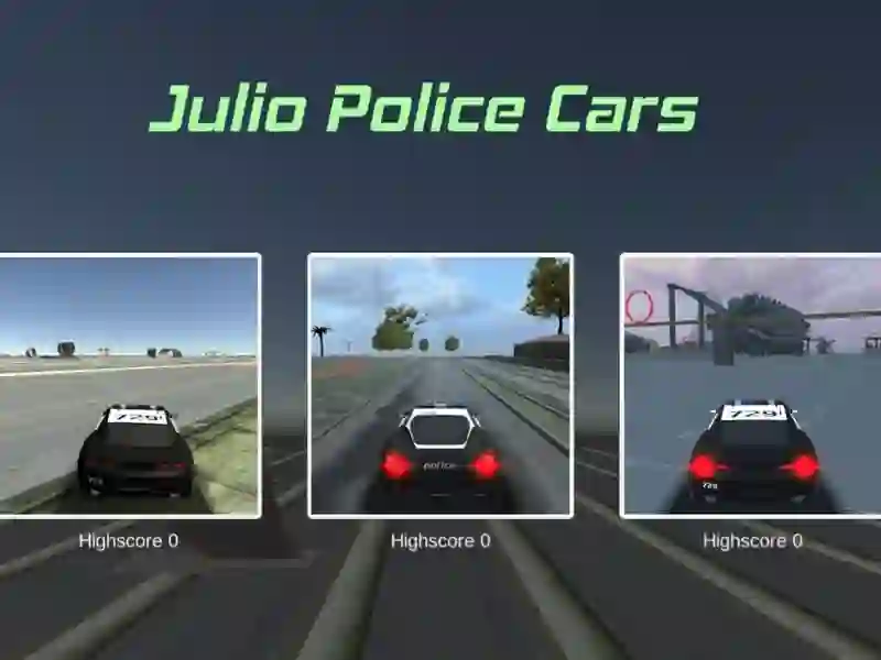 Permainan Julio Police Cars talian