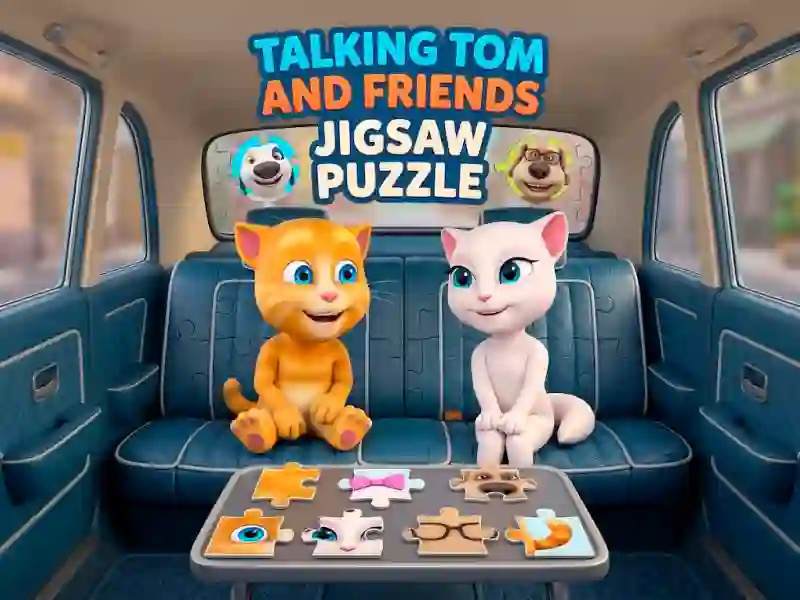 Permainan Talking Tom and Friends Jigsaw Puzzle talian