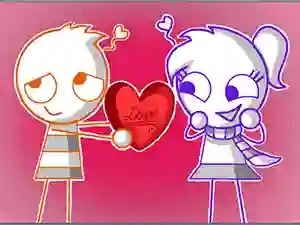 Permainan Valentines Hidden Stars talian