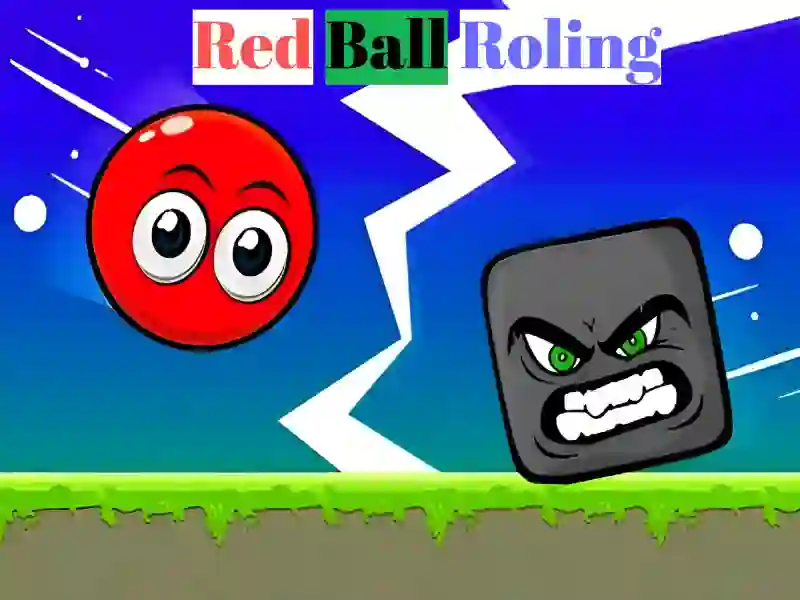 Permainan Red Ball Rolling talian