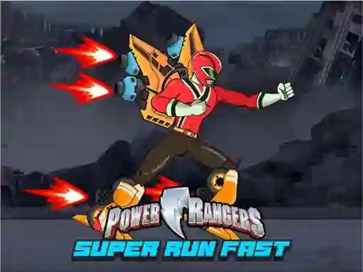 Permainan Power Rangers Super Run Fast talian