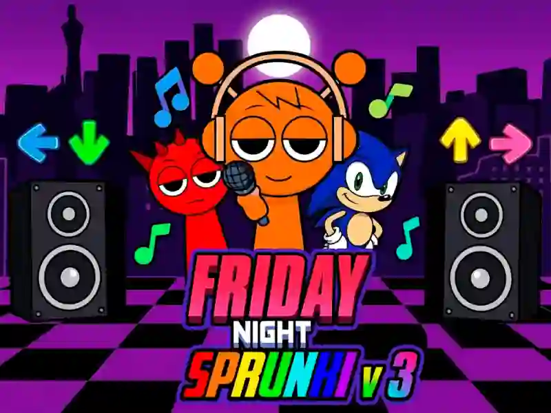 Permainan Friday Night Sprunki v 3 talian