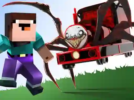 Permainan Noob vs Spider Train talian